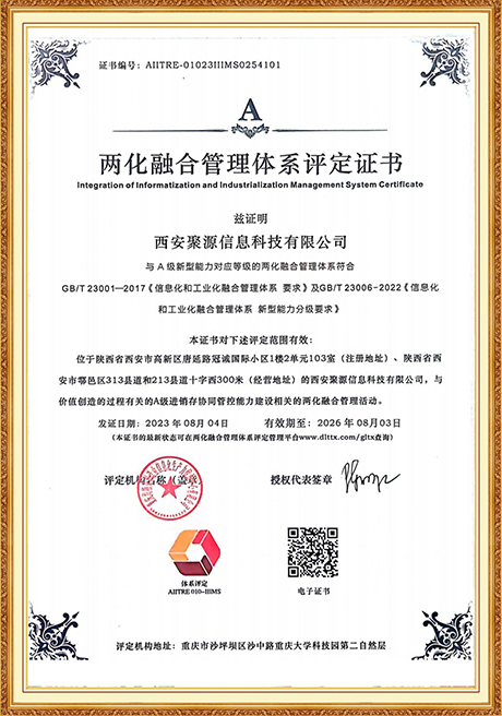 Certificate Of Honor